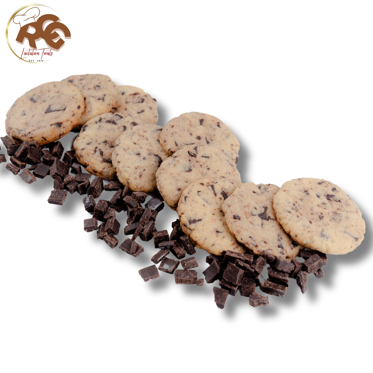 RCG PLAIN CHOCOLATE CHIP LACTATION COOKIES (12pcs)