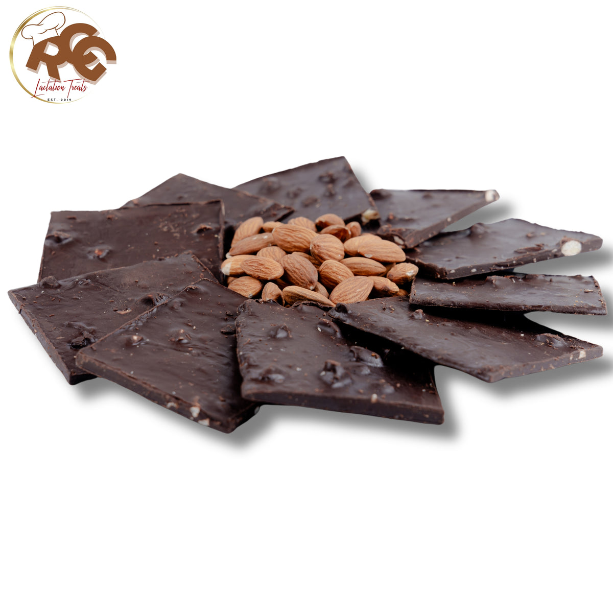 RCG CHOCO ALMOND LACTATION BARK (12pcs)
