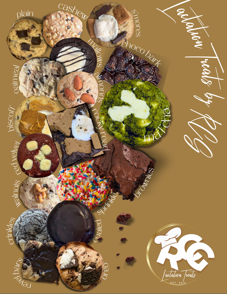 RCG LACTATION COOKIES BUNDLE (All 14 Flavors of Cookies)
